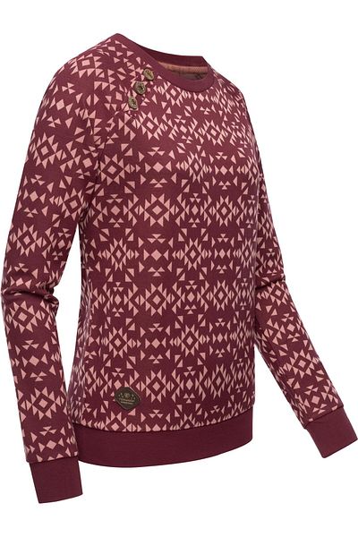 Ragwear Rundhalspullover Darria Aztec