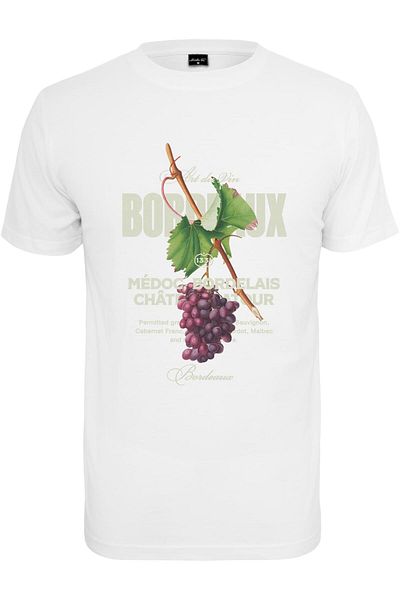 Mister Tee Herren Bordeaux Tee