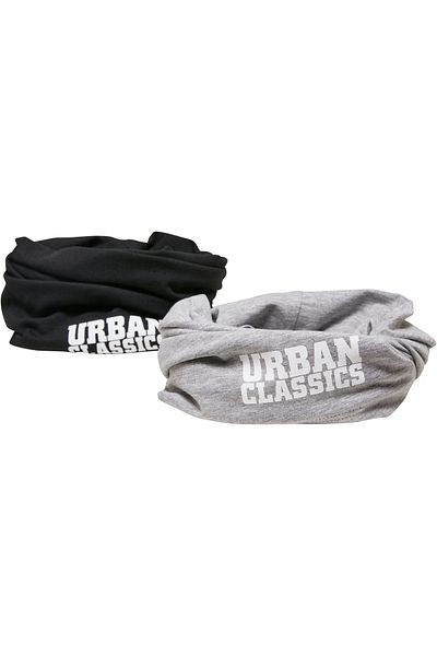 Urban Classics Unisex Logo Tube Scarf Kids 2-Pack