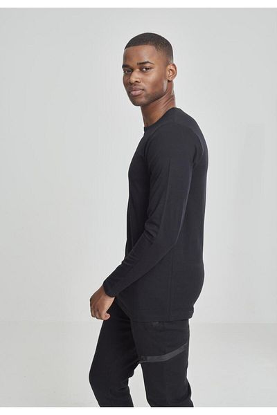 Urban Classics Herren Fitted Stretch L/S Tee