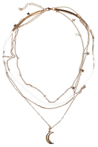 Urban Classics Accessoires Sterne Lagenkette