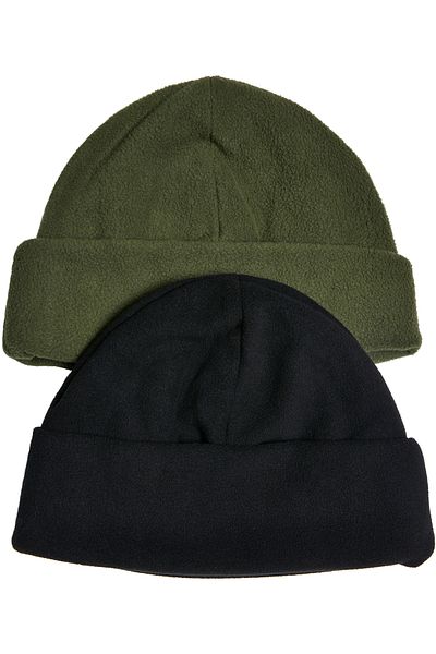 Urban Classics Unisex Fleecemütze 2er-Pack