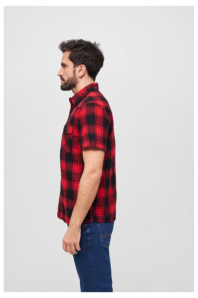 Brandit Herren Checkshirt Halbarm