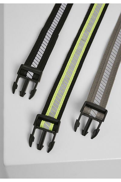 Urban Classics Accessoires Reflektorgürtel 3er-Pack