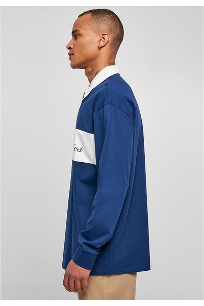 Urban Classics Herren Oversized Rugby Longsleeve