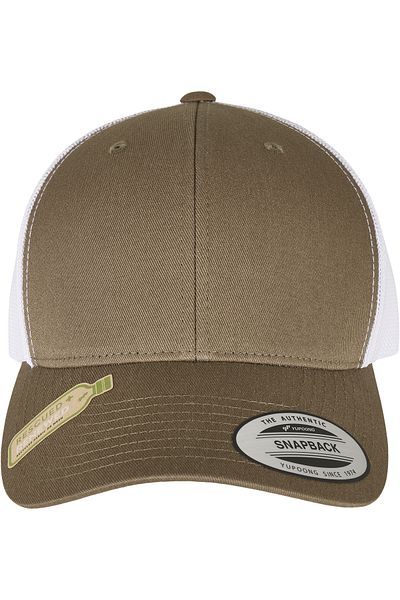 Flexfit Caps YP CLASSICS RECYCLED RETRO TRUCKER CAP 2-TONE