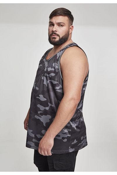 Urban Classics Herren Camo Mesh Tanktop