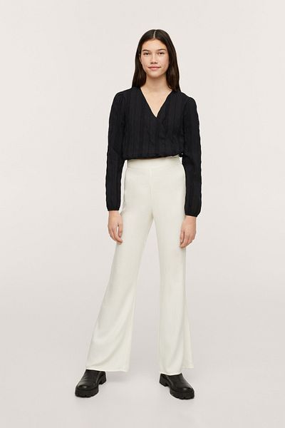 MANGO Kids 27051124 Hemden Schwarz