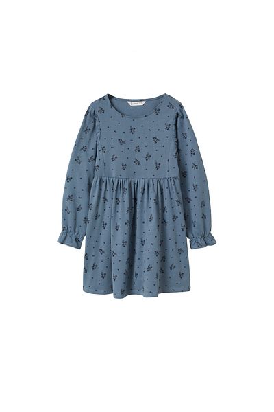 MANGO Kids 27052504 Šaty a kombinézy Modré