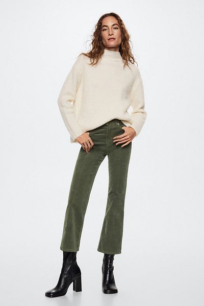 MANGO 37008255 Blugi Verde