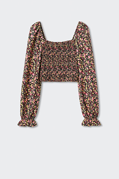 MANGO Kids Dívčí černý bustier