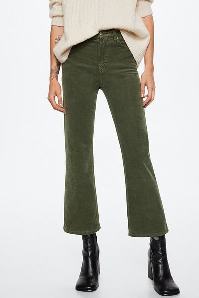MANGO 37008255 Blugi Verde