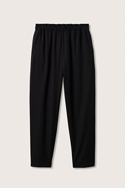 MANGO 27024756 Trousers & leggings Black