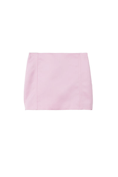 MANGO Woman 27044034 Skirts and shorts Light Pink