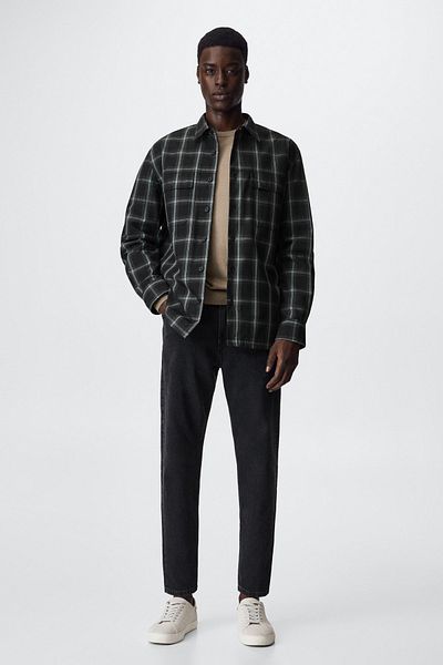 MANGO Man 37064001 Jacken und Blazer Schwarz