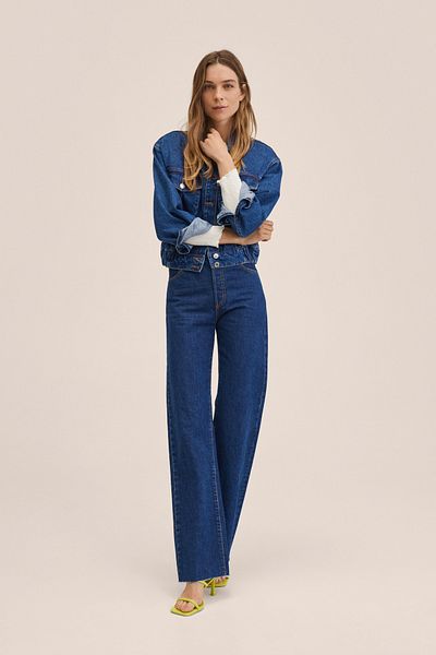 MANGO 27014020 Damen/Mädchen Ecru