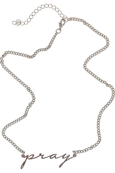 Mister Tee Accessories Pray Necklace