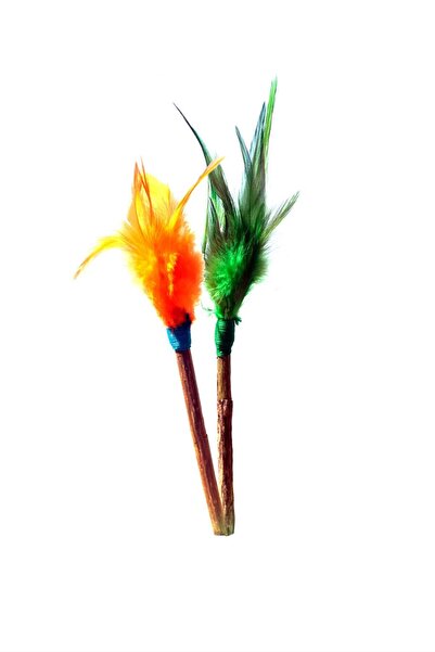 MATATABİ CATS عصا مضغ طبيعية للقطط من ماتاتابي، عبوة من قطعتين (ليست عشبة/نعن...