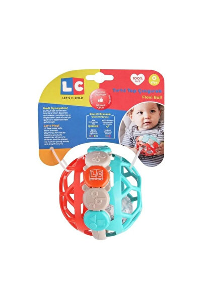 lets be child 2'li Set Tırtıl Top Çıngırak Ve Halka Çıngıraklar