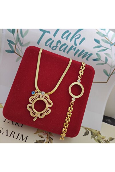 HAYALLER ÜLKESİ Çeyrek uyumlu içi boş kolye künye