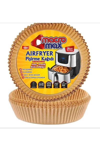 MACROMAX Airfryer Baking Paper 20 Pack