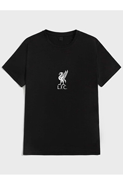 Genel Markalar Liverpool Never Walk Alone Ön Arka Baskılı Unisex T-shirt