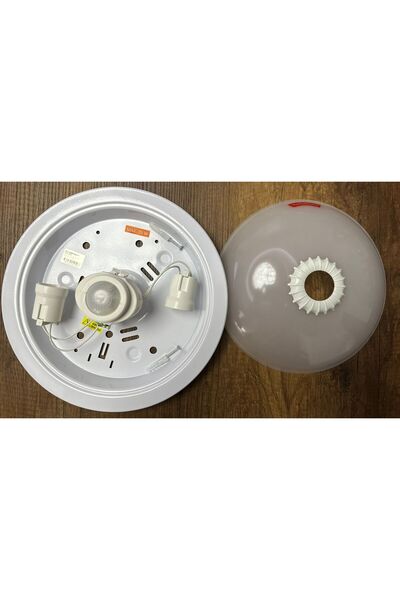 Netelsan 360 Hareket Sensörlü Tavan Armatürü Çift Duylu (3 yıl Garantilidir)