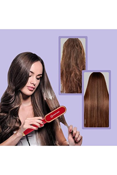 NİGORAHOME DemPower İyonlu Saç Düzleştirici Tarak