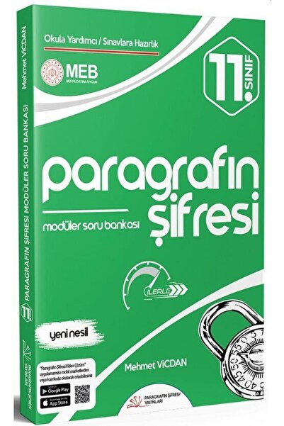 Paragrafın Şifresi Yayınları 11. Sınıf Paragraf Modüler Soru Bankası Paragraf...