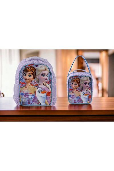 Frozen Kindergarten Bag Brıck Magic and Lunch Box
