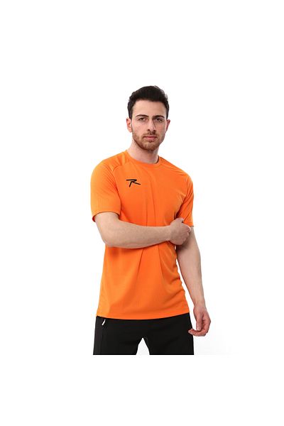 raru Velox Orange Men's T-shirt - Short Sleeve, Technical Fabric