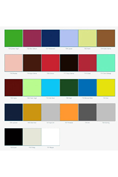 TEK BOYA Zirve Parlak Yağlı ahşap ve metal boyası 2 Lt. 2001