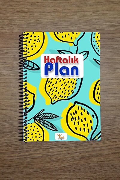 Tieni | مخطط أسبوعي | مخطط أسبوعي | 14×20 سم، A5 | 50 صفحة | غلاف ورقي | kd801