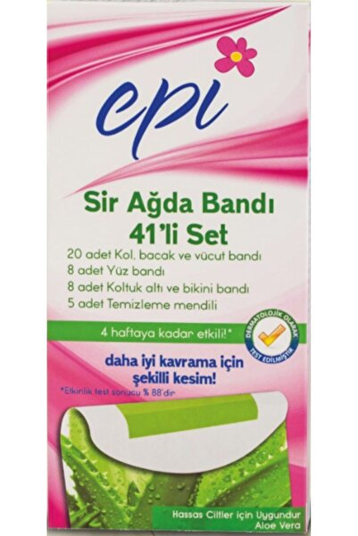 Epi - Aloe Veralı 41’Li Sir Ağda Bandı