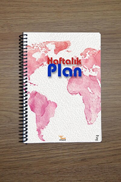 Tieni | Седмичен планирач | 14x20 см, A5 | 50 страници | Картонена корица | K...