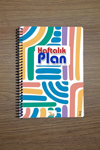 Tieni | Седмичен планирач | 14x20 см, A5 | 50 страници | Картонена корица | K...