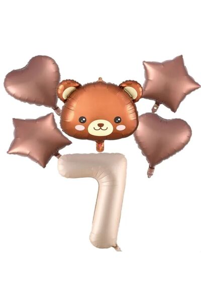 DÜVENCİ TİCARET SET DE BALONI CU FOIL CU CAP DE URȘU DRĂG