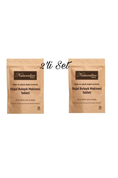 naturalive Bulaşık Makinesi Tableti 2li Set
