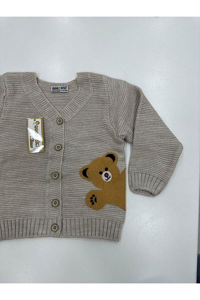 gogo bici Teddy Bear Model Knitwear Cardigan