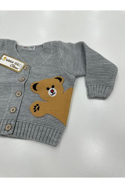 gogo bici Teddy Bear Model Knitwear Cardigan