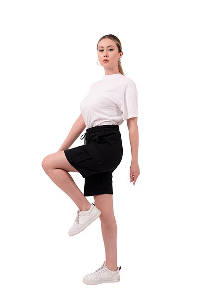 ciwi&life Unisex σορτς με λεπτή εφαρμογή με τσέπη Cargo και κορδόνι με πτερύγιο