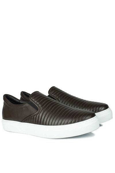 Fitbas 385006 232 Brown Matt Men's Large Size Shoes