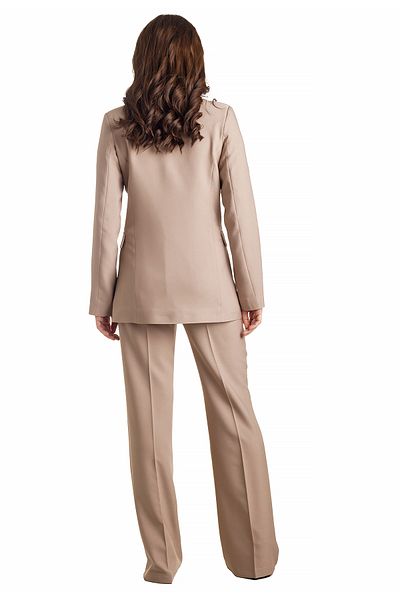 DEFİLE LUX Blazer Set Beige - Zima Series