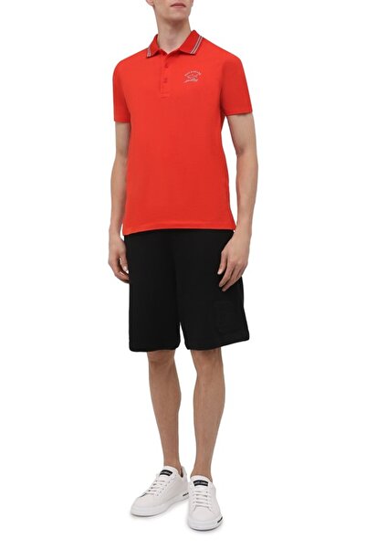 PAUL&SHARK C.W. Βαμβακερό ανδρικό μπλουζάκι πόλο - πλεκτό