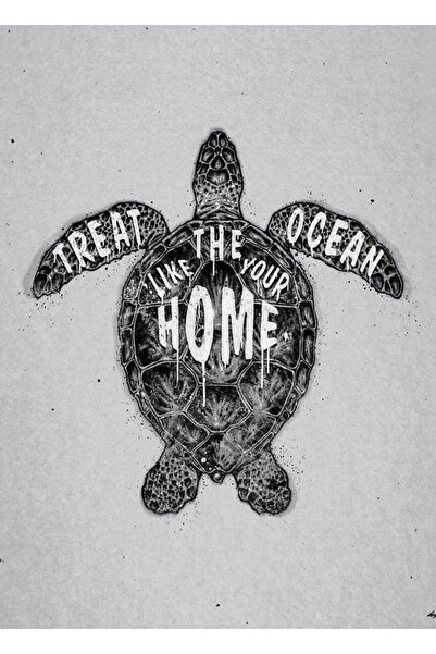 Universal OCEAN OMEGA (MONOCROM) Poster decorativ din lemn