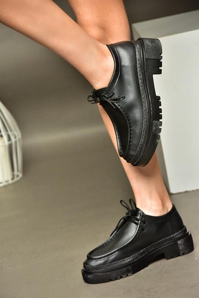 Fox Shoes R294783009 Schwarze Damenschuhe