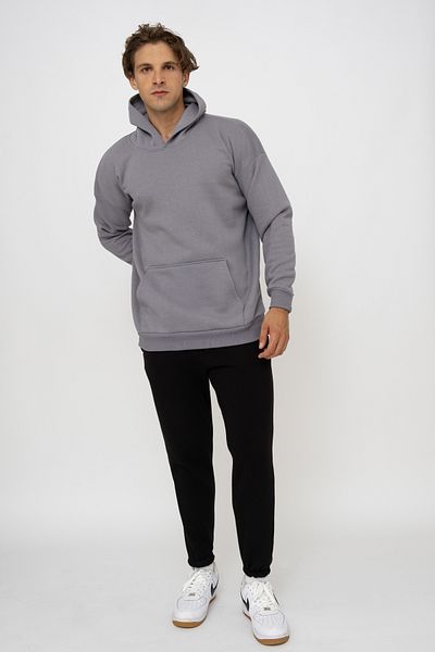S&A DESIGN Hanorac unisex Balbazaar, fără imprimare, cu 3 fire, mărimea 0, cu guler