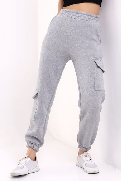 Winmoda34 ΓΥΝΑΙΚΕΙΑ JOGGER ΧΟΝΤΡΗ 3 ΚΛΩΝΑ ΤΣΕΠΗ CARGO ΦΟΡΜΑ