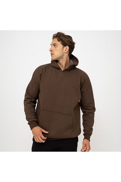 S&A DESIGN Φούτερ Balbazaar Unisex Χωρίς Εκτύπωση 3 Ινών Σατέν Over Size