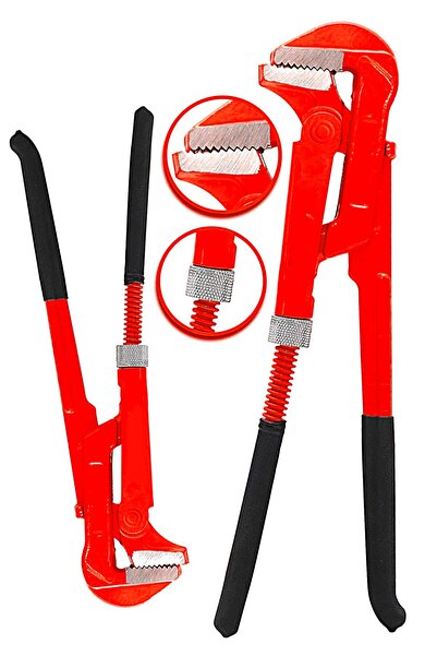 PROXTECH Alaşımlı Çelik PVC Kaplama Ergonomik Sap Maşalı Boru Anahtarı 1''